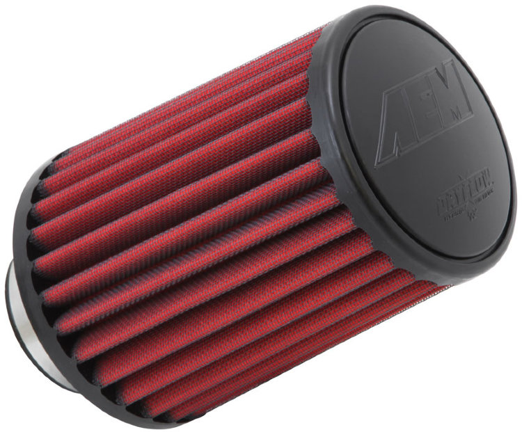 Воздушный фильтр нулевого сопротивления AEM 21-2157DK AIR FILTER 2-3/4" FLG, 5-1/2"B, 4-3/4T DRYFLOW