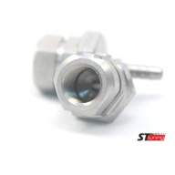 Фитинг мама M10*1 под прямой конус, VW Golf7 D-03 сталь, под опрессовку S6001-31Z1VWG7, Goodridge - Фитинг мама M10*1 под прямой конус, VW Golf7 D-03 сталь, под опрессовку S6001-31Z1VWG7, Goodridge
