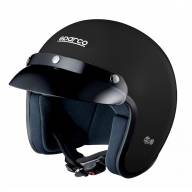 Шлем открытый SPARCO Club J-1 чёрный, размер L, 003317NR3L - Шлем открытый SPARCO Club J-1 чёрный, размер L, 003317NR3L