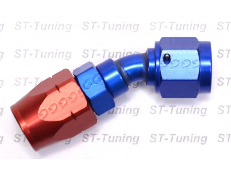 - 6 AN (6AN AN6) фитинг 45°, Cutter Style, Goodridge 236-4506