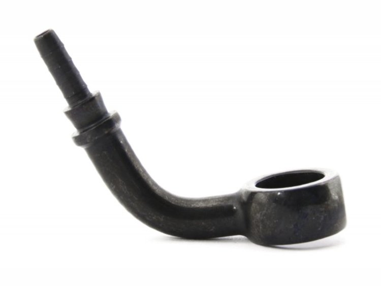 Фитинг banjo d10 mm, 70° D-03 нерж. сталь ЧЕРНЫЙ, под опрессовку S5070-03CBK, Goodridge