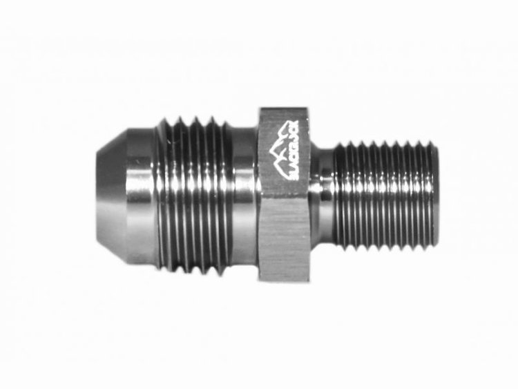 Адаптер П AN06 - П M10 x 1,0 mm, алюминий, BLACKROCK LAB, AM816-06M1010Ti