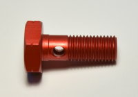 Болт (штуцер) для banjo M12 х 1,5 mm алюминий Goodridge 992-06-M12D