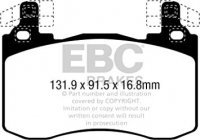 Колодки тормозные DP42356R EBC Yellowstuff 