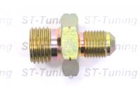 Адаптер П M10 x 1 mm - П 1/4 BSP, сталь, Goodridge