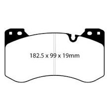 Колодки тормозные DP82454RPX EBC RP-X