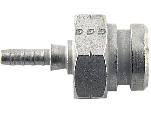 Фитинг мама M10*1.25 под обратный конус, под ключ 19mm D-03 нерж. сталь, под опрессовку S759-03-32Z1