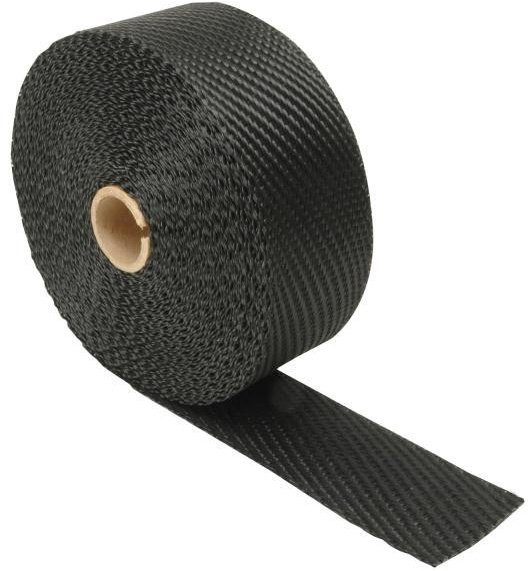 Термолента 50mm*7,5m Black Titanium, до 1000°С DEI 10004 (черная)