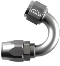 - 10 AN (10AN AN10) фитинг 150°, 20 серия Cutter Style, BLACKROCK LAB A10-150-2Ti
