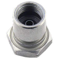 Фитинг мама M12*1 под обратный конус, отв. 2mm D-03 сталь, под опрессовку S759-03-M121SZ1 Goodridge - Фитинг мама M12*1 под обратный конус, отв. 2mm D-03 сталь, под опрессовку S759-03-M121SZ1 Goodridge