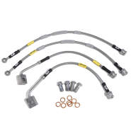 Армированные тормозные шланги Goodridge 15010G (4 шт.) Jeep Grand Cherokee WK2 + SRT8, 2010-&gt; ; Dodg - Армированные тормозные шланги Goodridge 15010G (4 шт.) Jeep Grand Cherokee WK2 + SRT8, 2010-> ; Dodg
