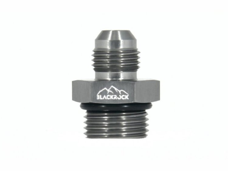 Адаптер П AN06 - П ORB AN08, алюминий, BLACKROCK LAB, AN920-06ORB08Ti