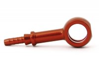Фитинг banjo d10 mm, длинный D-03 алюминий КРАСНЫЙ, под опрессовку S5092-03DRD, Goodridge