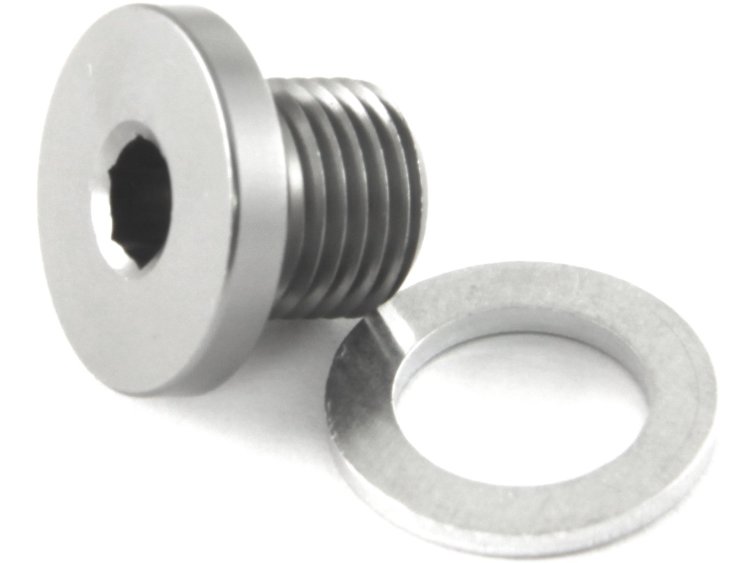 Заглушка (папа) M10 x 1.0 mm, алюминий, BLACKROCK LAB, AM814-M1010
