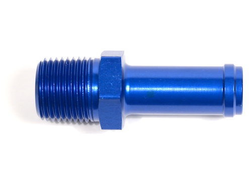 Адаптер AN10-шланг (по хомут) - NPT 1/2 x 14, алюминий, Goodridge, AN840-10D