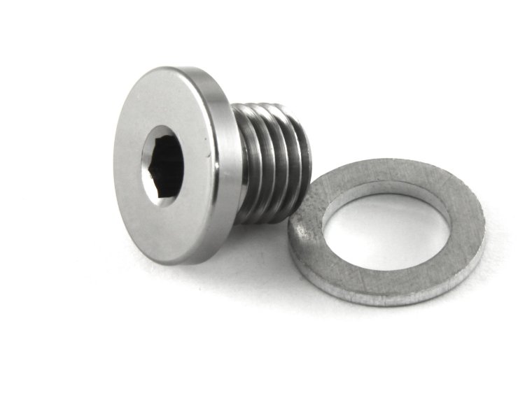 Заглушка (папа) M10 x 1.25 mm, алюминий, BLACKROCK LAB, AM814-M10125