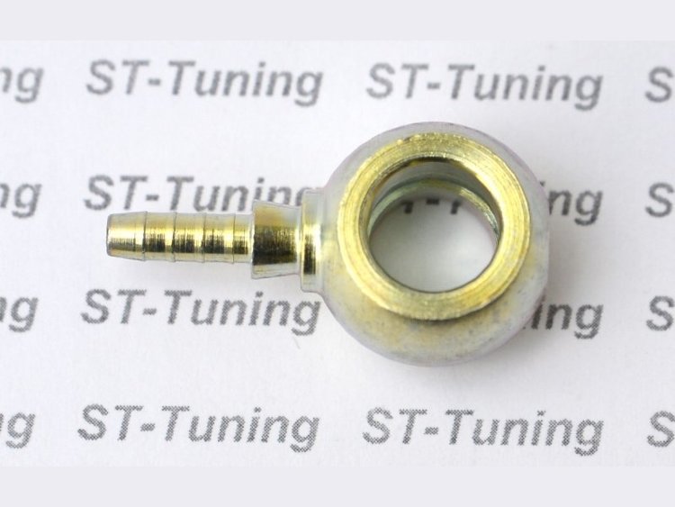 Фитинг banjo d10 mm, короткий D-03 сталь, под опрессовку S5091-03Z1, Goodridge