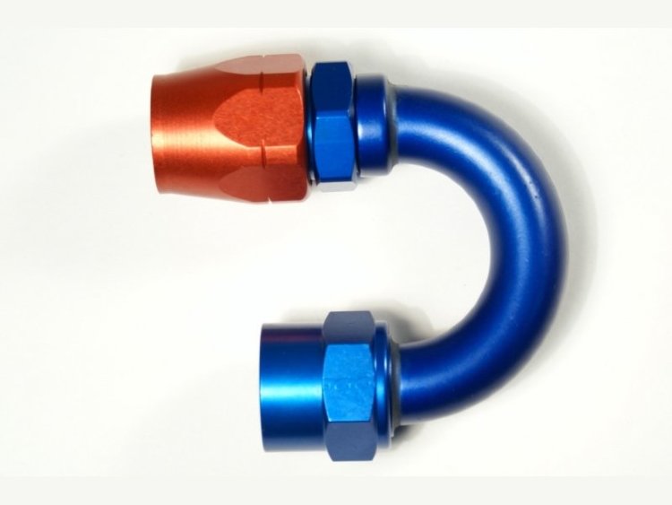 - 10 AN (10AN AN10) фитинг 180°, Cutter Style, Goodridge 236-18010