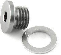 Заглушка (папа) M12 x 1.5 mm, алюминий, BLACKROCK LAB, AM814-M1215