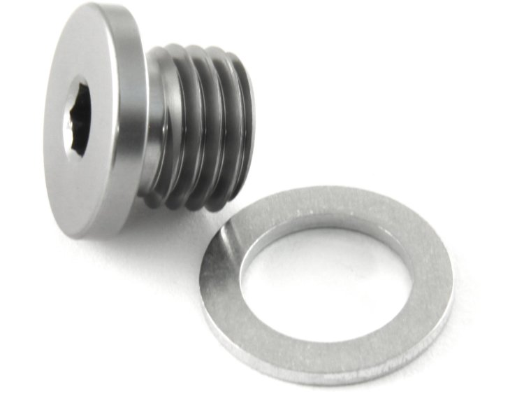 Заглушка (папа) M12 x 1.5 mm, алюминий, BLACKROCK LAB, AM814-M1215