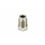 Штуцер (для тормозной трубки) папа M10x1 mm КОРОТКИЙ нерж. сталь Goodridge N8401C - Штуцер (для тормозной трубки) папа M10x1 mm КОРОТКИЙ нерж. сталь Goodridge N8401C
