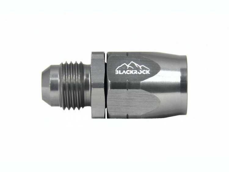 - 6 AN (6AN AN6) фитинг прямой ПАПА, BLACKROCK LAB A06-001-MA6Ti