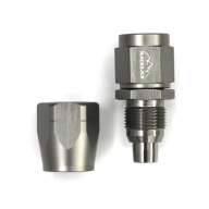 - 6 AN (6AN AN6) фитинг прямой, 20 серия Cutter Style, BLACKROCK LAB A06-001-2Ti - - 6 AN (6AN AN6) фитинг прямой, 20 серия Cutter Style, BLACKROCK LAB A06-001-2Ti