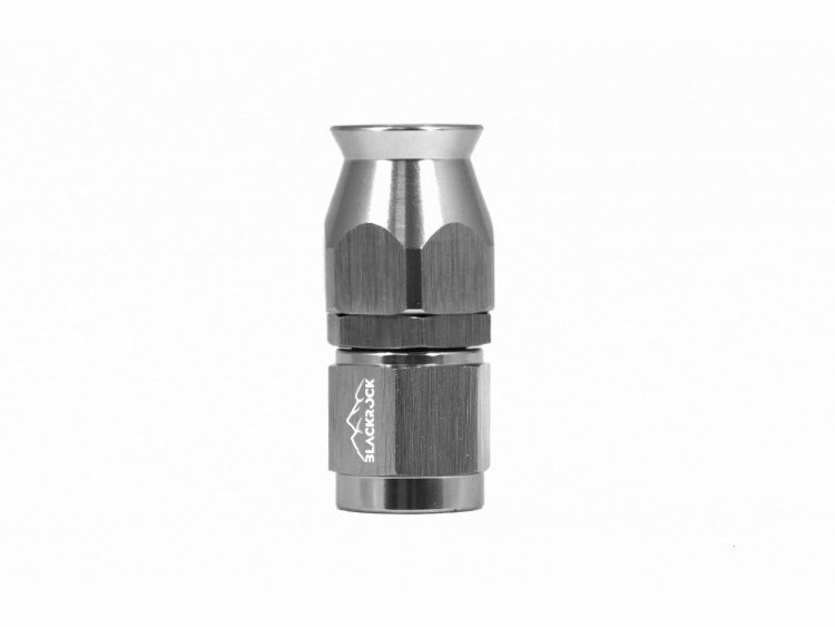 - 6 AN (6AN AN6) фитинг прямой, алюминий BLACKROCK LAB T06-001-6Ti тефлоноый шланг (600 серия)
