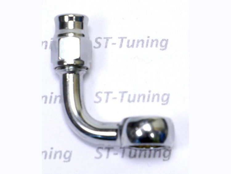Фитинг banjo d10mm, 90° D-03 хром 5099-03CH, Goodridge