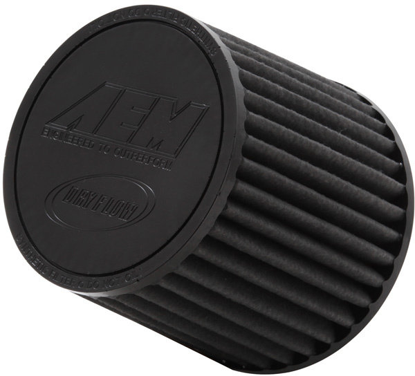 Воздушный фильтр нулевого сопротивления AEM 21-202BF универсальный D=70mm L=127 мм