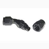 - 6 AN (6AN AN6) фитинг 45°, 20 серия Cutter Style, BLACKROCK LAB ЧЁРНЫЙ, A06-045-2BK - - 6 AN (6AN AN6) фитинг 45°, 20 серия Cutter Style, BLACKROCK LAB ЧЁРНЫЙ, A06-045-2BK