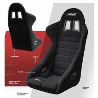 Спортивное сиденье, размер L, RACER DUO Sabelt, FIA 8855-1999 до 2027 года, RFSERACERN - Спортивное сиденье, размер L, RACER DUO Sabelt, FIA 8855-1999 до 2027 года, RFSERACERN