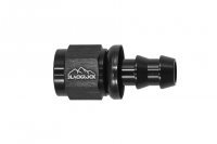 - 6 AN (6AN AN6) фитинг прямой, PUSH FIT серия BLACKROCK LAB P06-001-7BK