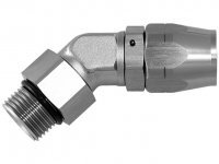 - 10 AN (10AN AN10) фитинг 45°, П ORB AN10, кованый, BLACKROCK LAB A10-045-ORB10Ti