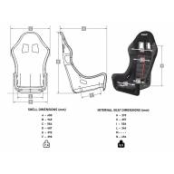 Спортивное сиденье, размер L, TITAN Sabelt, FIA 8855-1999 до 2027 года, RFSETITANN - Спортивное сиденье, размер L, TITAN Sabelt, FIA 8855-1999 до 2027 года, RFSETITANN