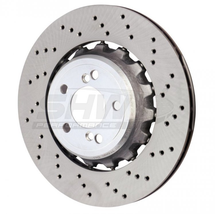Тормозной диск SHW BMW M2 F87, M4 F82, M3 F80 ЗАДНИЙ ПРАВЫЙ 370x24мм BRR44812