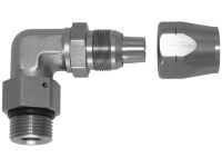 - 10 AN (10AN AN10) фитинг 90°, П ORB AN10, кованый, BLACKROCK LAB A10-090-ORB10Ti
