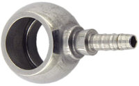Фитинг banjo d12 mm, нерж. короткий D-03 сталь, под опрессовку S5091-03-M12C, Goodridge