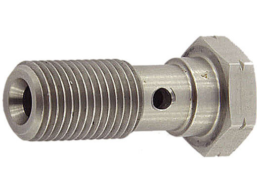 Болт (штуцер) для banjo M12*1 mm L=31mm, нерж сталь, BLACKROCK LAB BB1-M1210SS