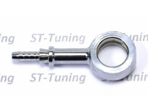 Фитинг banjo d11 mm, длинный D-03 хром, под опрессовку S5092-03-04CH, Goodridge