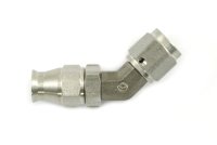 - 4 AN (4AN AN4) фитинг 45° D-04 600 серия Goodridge 6645-04C нерж сталь кованый