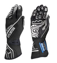 Перчатки для автоспорта SPARCO Lap RG-5, FIA, черный, размер 10, 00131110NR