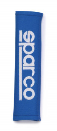 Накладки на ремень безопасности 2" тюнинг, SPARCO, 2 шт, синие, 01090R3AZ