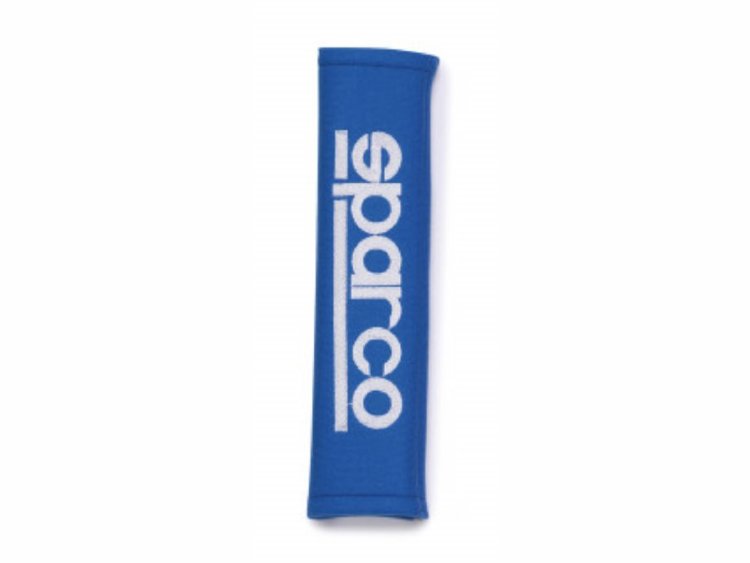 Накладки на ремень безопасности 2" тюнинг, SPARCO, 2 шт, синие, 01090R3AZ