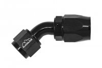 - 10 AN (10AN AN10) фитинг 45°, K90 серия, BLACKROCK LAB ЧЁРНЫЙ, K10-045-9BK