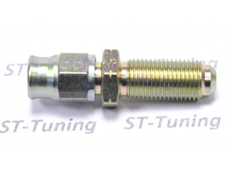 Фитинг папа M10*1 под прямой конус, длинный D-03 сталь 446-31P, Goodridge