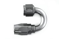- 8 AN (8AN AN8) фитинг 180°, 20 серия Cutter Style, BLACKROCK LAB A08-180-2Ti