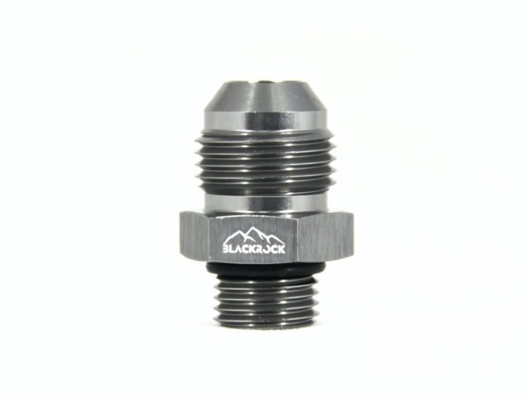 Адаптер П AN08 - П ORB AN06, алюминий, BLACKROCK LAB, AN920-08ORB06Ti