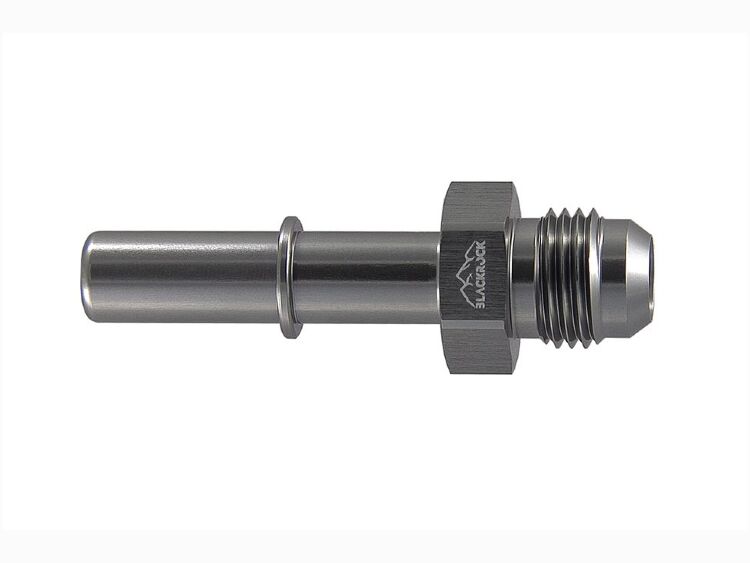 Фитинг AN-06 - 3/8" (9,5mm) быстросъём, прямой папа, BLACKROCK LAB L06-380-M001