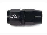 - 10 AN (10AN AN10) фитинг прямой 20 серия Cutter Style, BLACKROCK LAB ЧЁРНЫЙ, A10-001-2BK
